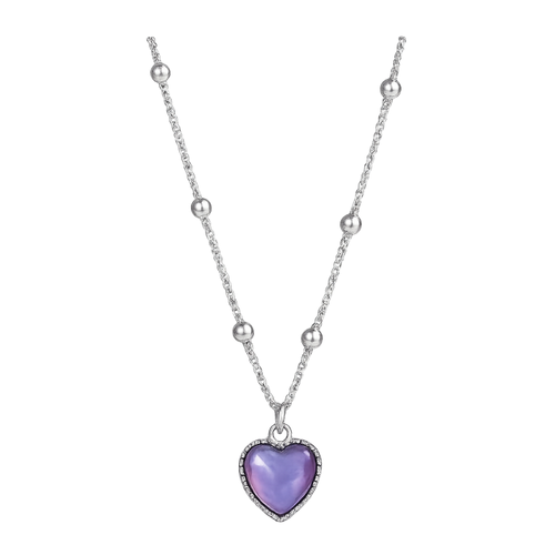 Collar de Corazón que Cambia de Color